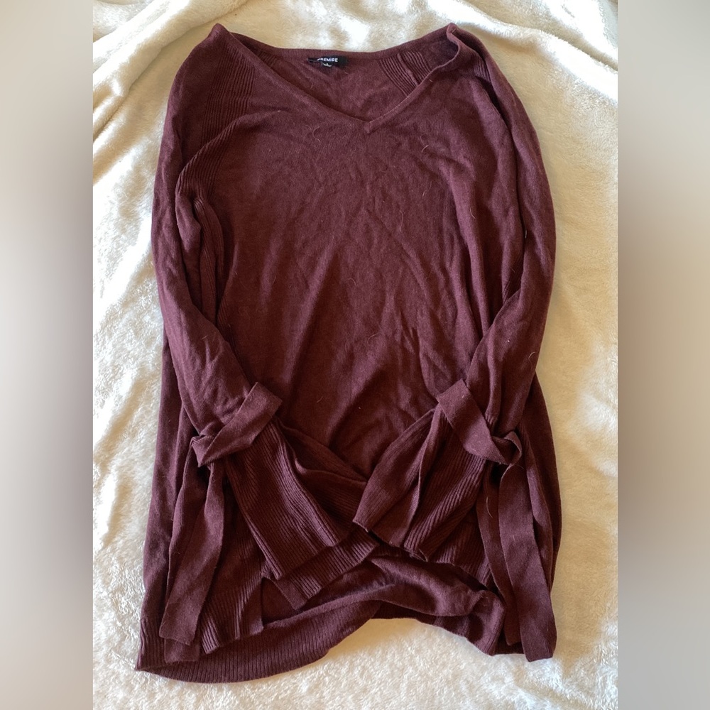 Premise Maroon Sweater